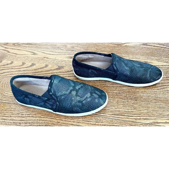 Joie Python Sneakers/Loafers Leather Stamped sz(7.5) - Picture 6 of 13